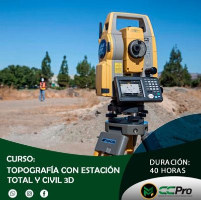 Topografía con el manejo de estación total y civil 3D